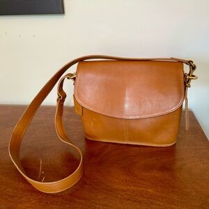 Vintage Coach #9807 slim Equestrian bag